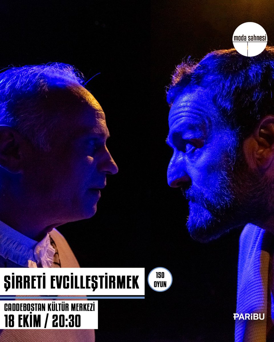 moda sahnesi (@modasahnesi) on Twitter photo Şirreti Evcilleştirmek
Caddebostan Kültür Merkezi
18 Ekim, 20.30
Bilet almak için biletinial.com/tr-tr/tiyatro/…
<a href="/k_aydogan/">kemal aydoğan</a> <a href="/tmracar/">Timur Acar</a> <a href="/MelisBirkan/">Melis Birkan</a> <a href="/ulucesen/">ulucesen</a> <a href="/cglryalcinkaya/">mavravar</a> <a href="/elifgizemaykull/">elif gizem aykul</a> <a href="/abkartal/">Ali Büyükkartal</a> <a href="/grsugr/">gürsu gür</a> <a href="/CenkDostVerdi/">Cenk Dost VERDİ</a> <a href="/SedatKucukay/">Sedat Küçükay</a>
#şirretievcilleştirmek #modasahnesi Şirreti Evcilleştirmek
Caddebostan Kültür Merkezi
18 Ekim, 20.30
Bilet almak için biletinial.com/tr-tr/tiyatro/…
<a href="/k_aydogan/">kemal aydoğan</a> <a href="/tmracar/">Timur Acar</a> <a href="/MelisBirkan/">Melis Birkan</a> <a href="/ulucesen/">ulucesen</a> <a href="/cglryalcinkaya/">mavravar</a> <a href="/elifgizemaykull/">elif gizem aykul</a> <a href="/abkartal/">Ali Büyükkartal</a> <a href="/grsugr/">gürsu gür</a> <a href="/CenkDostVerdi/">Cenk Dost VERDİ</a> <a href="/SedatKucukay/">Sedat Küçükay</a>
#şirretievcilleştirmek #modasahnesi