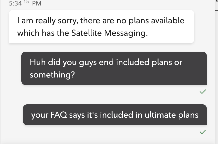 nizon's tweet photo. @RogersHelps What happened to the Ultimate plans that include satellite messaging?? #falseadvertising @CRTCeng https://t.co/mjWKqjbmfx