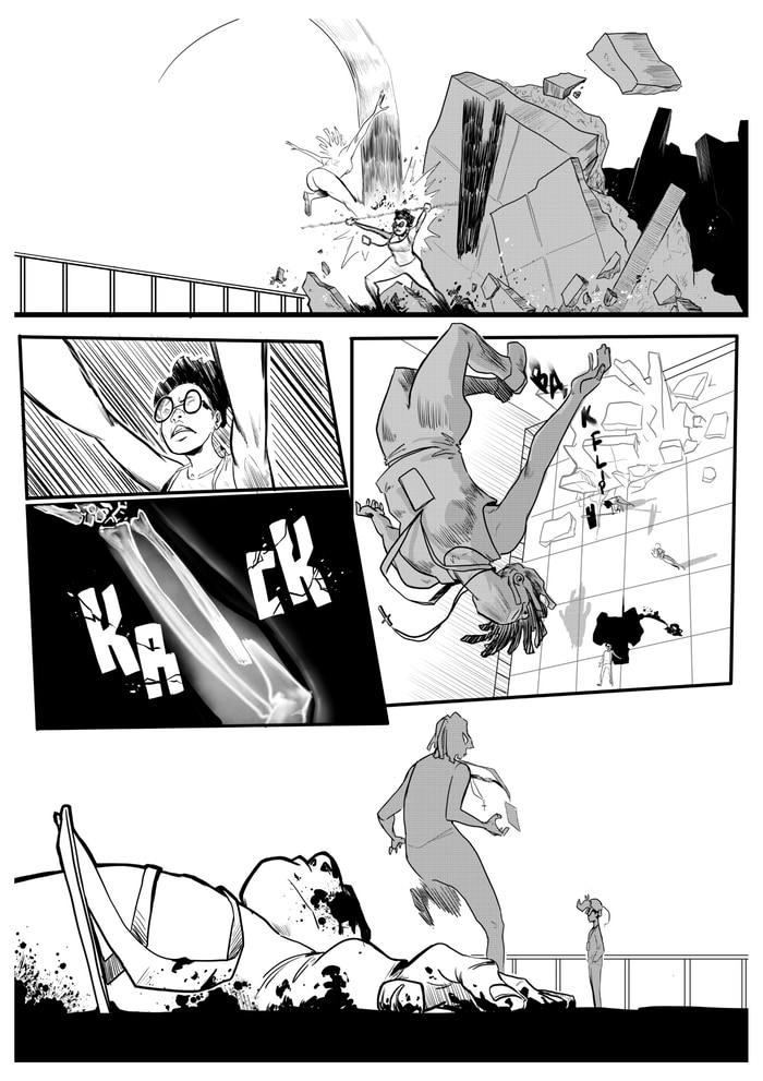 Last post for the night ✨
Tokoloshe Hunters is live on <a href="/Kickstarter/">Kickstarter</a> and with the bump in the night blood pumping action of that it is, it's also part of #Witchstarter
#TokolosheHunters #Manga