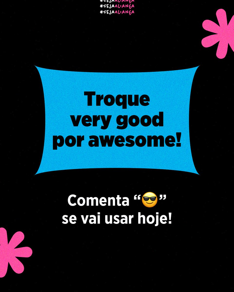 AliancaAmerica's tweet photo. Quer soar mais natural em inglês em 1 minuto? 🤔

#sejaaliança #ingles https://t.co/KCDeCZO1dn