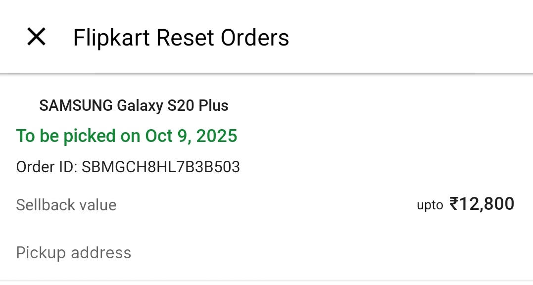 Nick_Sagar's tweet photo. @flipkartsupport since last 10 days you guys are just changing pickup date for my mobile resale order. If you dont want to deal with resale phones Y you are operating such business to fool customers? 1 day pick up guy called me for pick up until 9pm never received his call again https://t.co/iTEcCZMifn