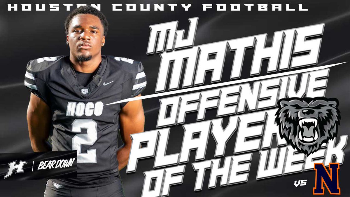 BearDownHOCO's tweet image. Week 7 Players of the Week #Highway96