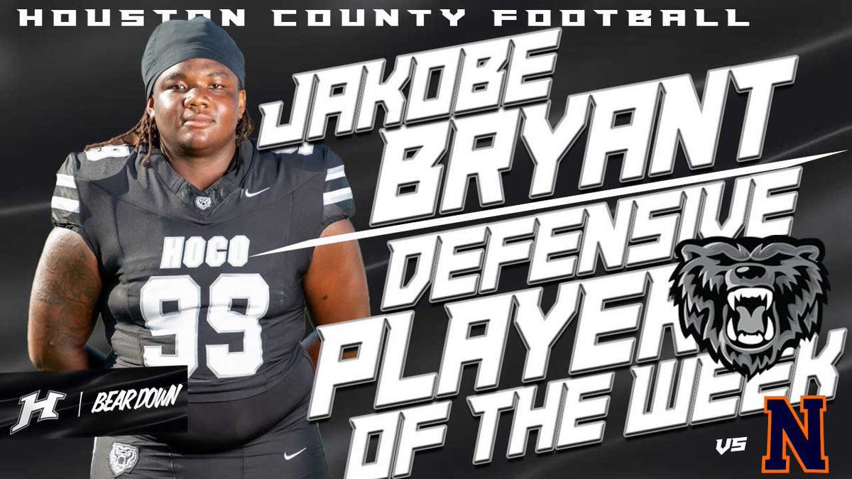 BearDownHOCO's tweet image. Week 7 Players of the Week #Highway96