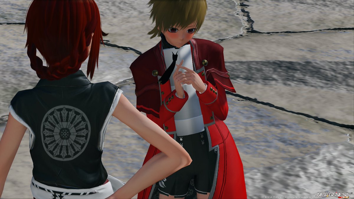 mzk810_1_53's tweet image. 美人なお姉さんに顔赤くして恥ずかしがってるお偉いさんとこの坊ちゃん的な

#メンテの日なのでssを貼る 
＃PSO2NGS 
#PSO2おとこのこ部