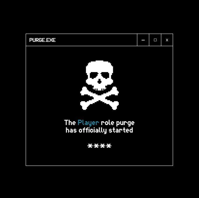 codegamedotfun's tweet image. 🚨THE PURGE HAS OFFICIALLY STARTED 💀

Check discord signals for details.

show verification proof 👇