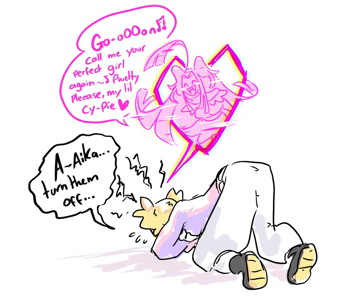 drew apollo getting period cramps as a gift for june