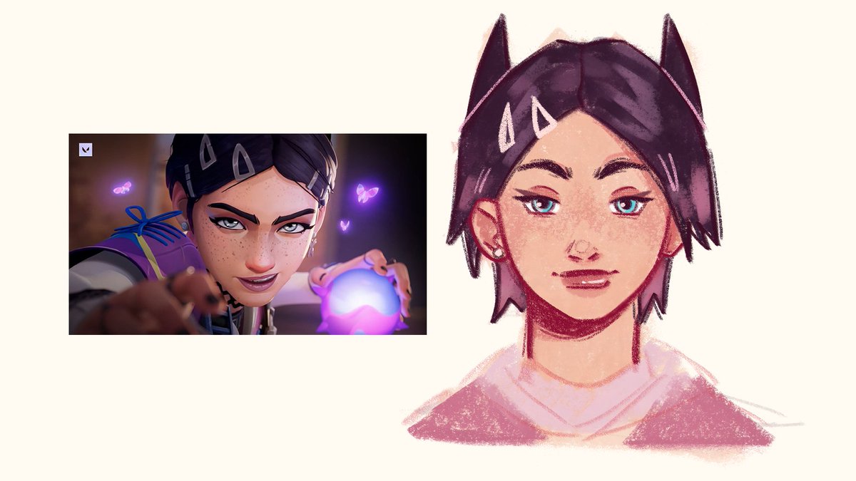 nearsisa's tweet image. sketching the baby 🥰