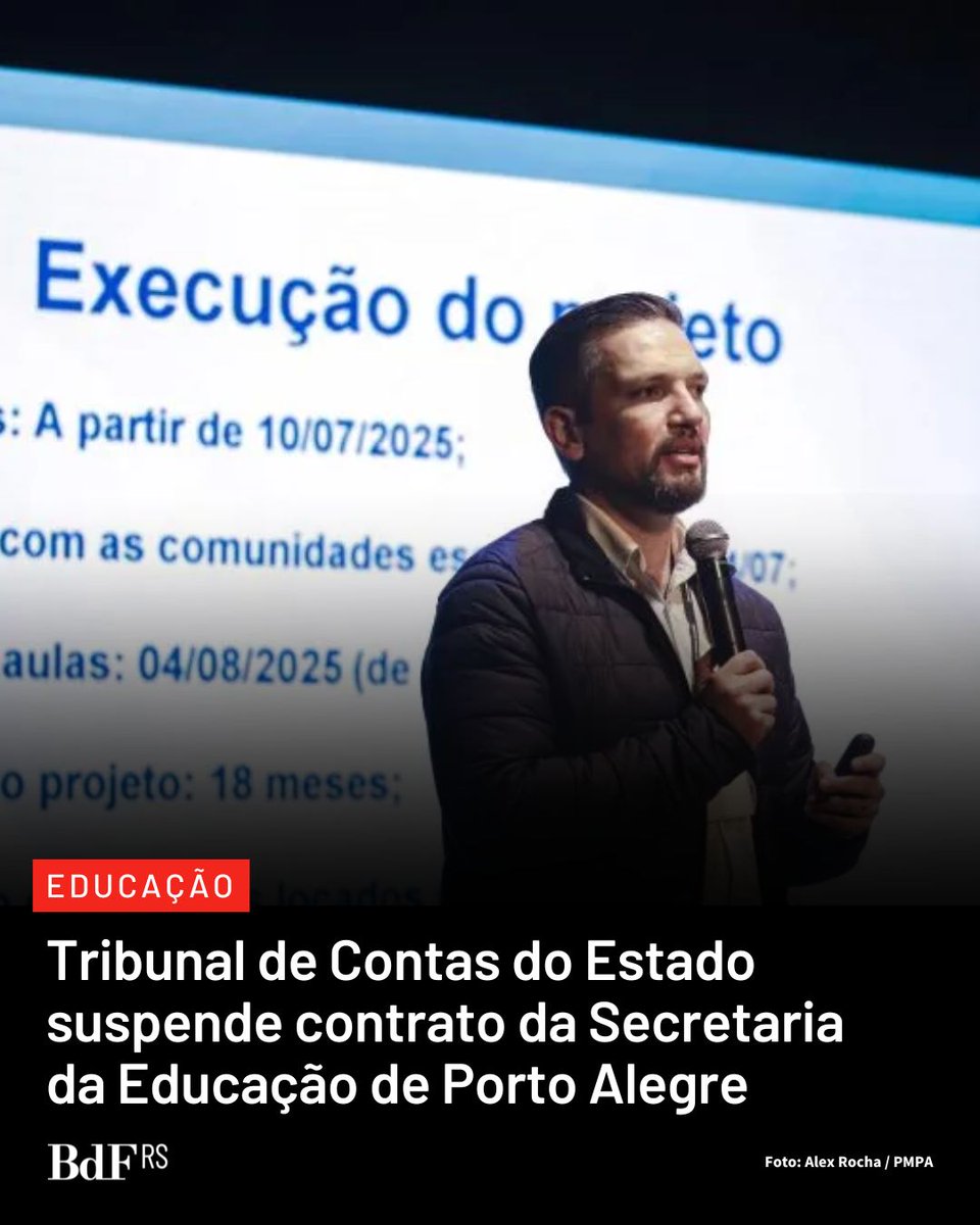 NOVO ESCÂNDALO 😲

Decisão envolve valor de R$ 75 milhões com o Instituto Alicerce para atividades no turno inverso ao ensino regular

📲 Leia na íntegra em #BdFRS

tinyurl.com/2daahpok
.
.
.
🔴 Apoie a imprensa local independente

➡ apoia.se/amigosdobrasil…