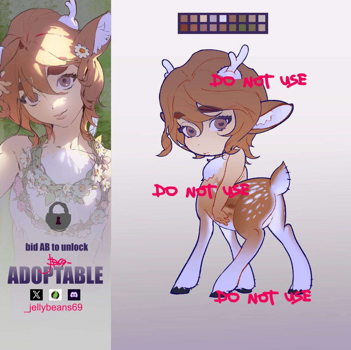 #adoptable #adopt #characterdesign 
auction open! with SB:10$
ych.commishes.com/auction/show/4…