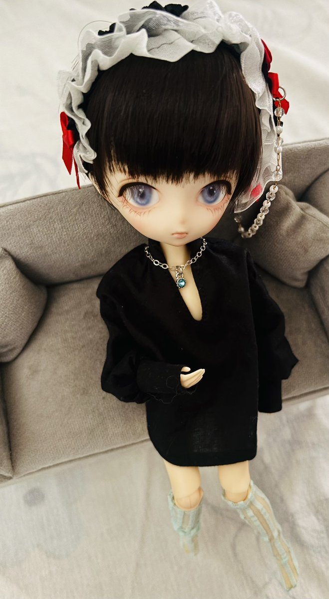 syusyosya_n's tweet image. めちゃくちゃ簡易だけど朝活にネックレス作ったというか捧げた #Harmoniabloom