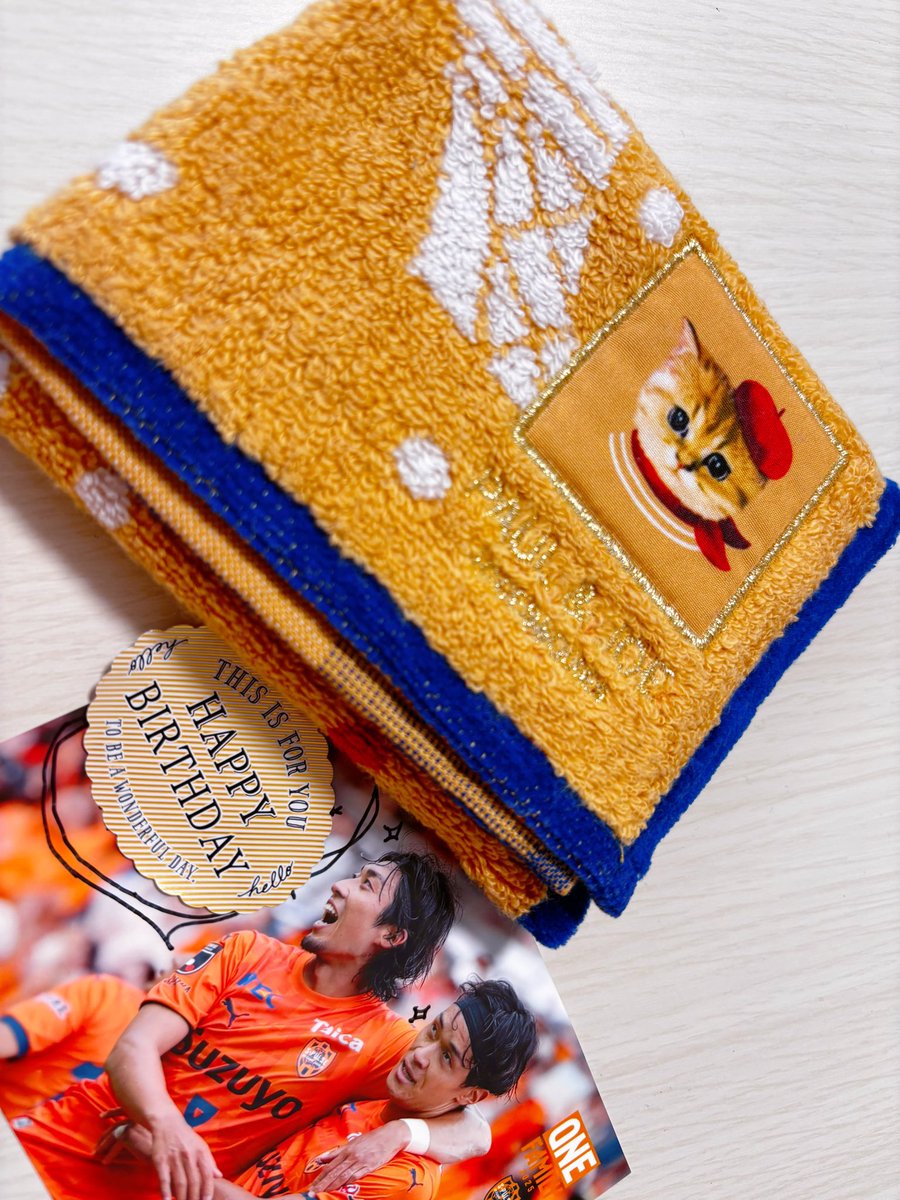 Rim_pulse's tweet image. 天才的に可愛いプレゼント🐈♥️
色も考えられている!!
まわりの🍊お友達は良い方ばかりです✨
今日はこれを持ってちょっと幸せな気持ちで出勤したいと思いますｼｬｰ ฅ(`ꈊ´ฅ)
