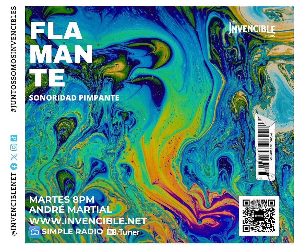 Hoy, estrenos musicales, El Nuevo Anormal, El vinílo de la semana y más. Escúchanos a través de TuneIn Radio o pídeselo a Alexa, “Reproduce Invencible Radio”. <a href="/Andremartial/">André Martial</a> <a href="/Invenciblenet/">Invencible</a> <a href="/nomatenaldj/">(No) Maten Al DJ</a>