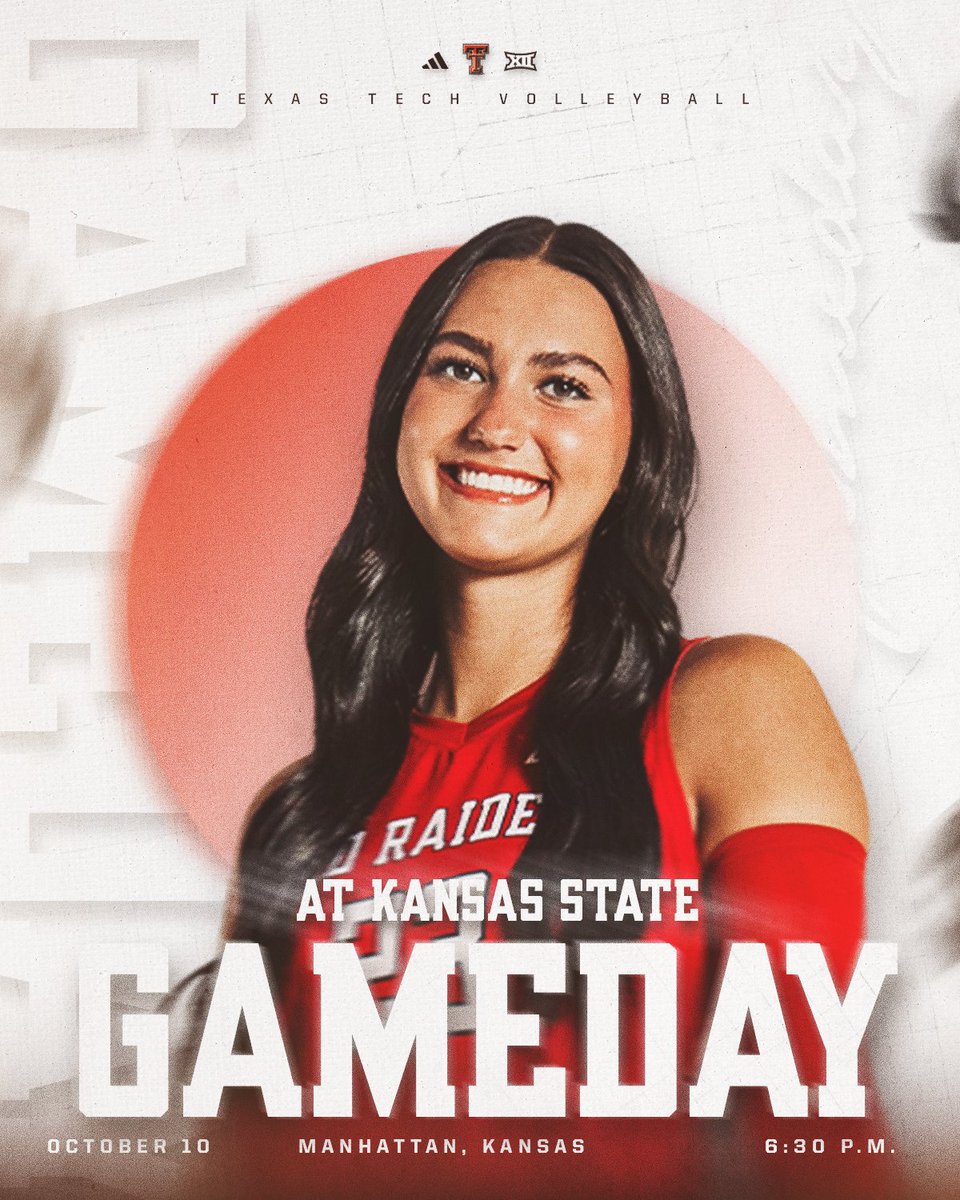 TexasTechVB's tweet image. Another match in Kansas

🆚Kansas State
⏰6:30 p.m.
🏟️Manhattan, KS

📊wreckem.co/46WcujL
📺wreckem.co/4mRCQcw