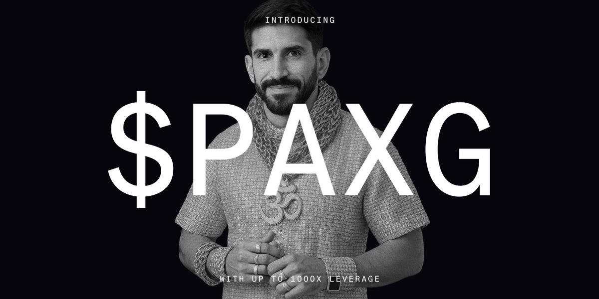 aevoxyz's tweet image. Looking to long gold with up to 1000x leverage?

degen.aevo.xyz/trading/paxg