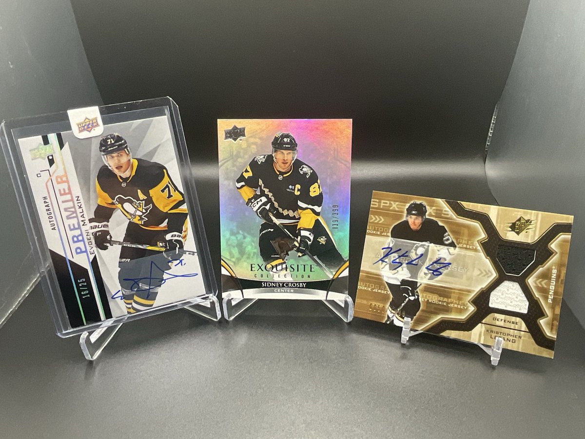 Congrats to these 3 for 20 seasons together, an unbelievable accomplishment in professional sports, not just hockey. <a href="/penguins/">Pittsburgh Penguins</a> <a href="/mcarter3100/">Carter’s Clutch Cards</a> <a href="/BulletproofTchr/">Brad</a> <a href="/FatPowerForward/">BOOM ²</a> <a href="/Seventen412/">Seventen</a> <a href="/JPrinceCards/">Jared Prince</a> <a href="/B_HockeyCards/">B_HockeyCards</a> <a href="/RiteSportsCards/">Wes Loring</a> <a href="/gopensgo/">ian sweeney</a> <a href="/brentmarshalll/">GoPensGo</a> <a href="/gopensgo2011/">Wayne Hart</a>