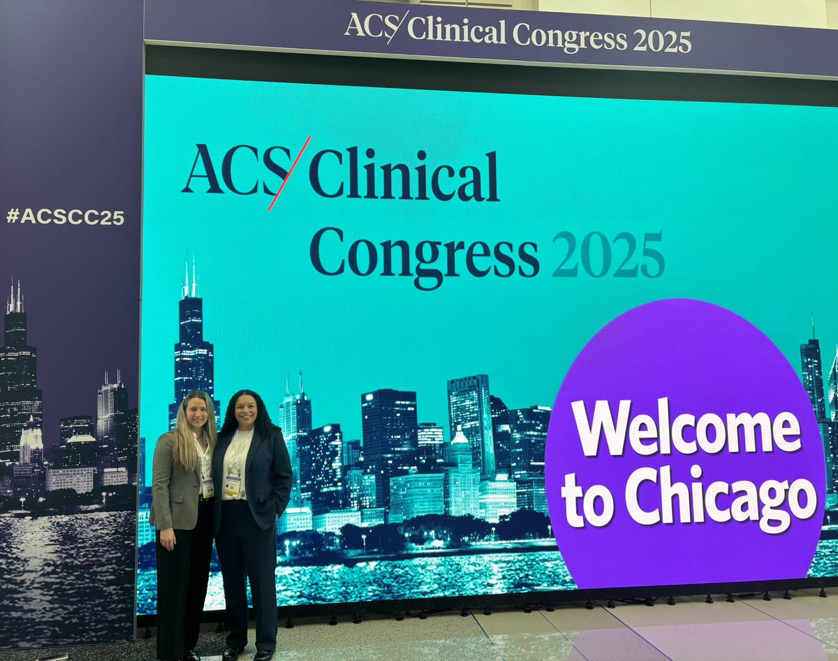 KaylaCStanley's tweet photo. Thank you @AmCollSurgeons and Chicago for an amazing trip #ACSCC25 Great programming for students of all years, but particularly MS4s preparing for interview season and transitioning into residency ⭐️ https://t.co/eRFhx5Znzz