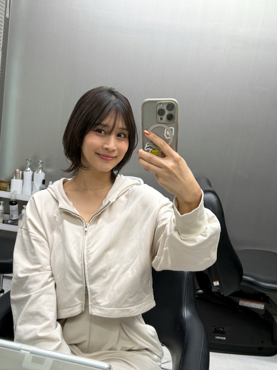 rin_rin_t's tweet image. 美容院いってきたよ❤︎
after→before