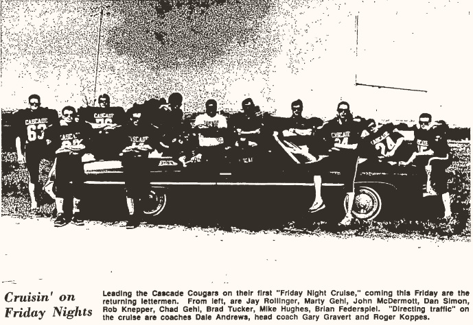 This Day in Cougar Athletics: October 26, 1990 (35 Years Ago) - The Cougar football team locks up an automatic bid to the Class 2A playoffs by closing the regular season with a 24-12 thumping of Monticello. It is the Cougars' third playoff appearance in program history.