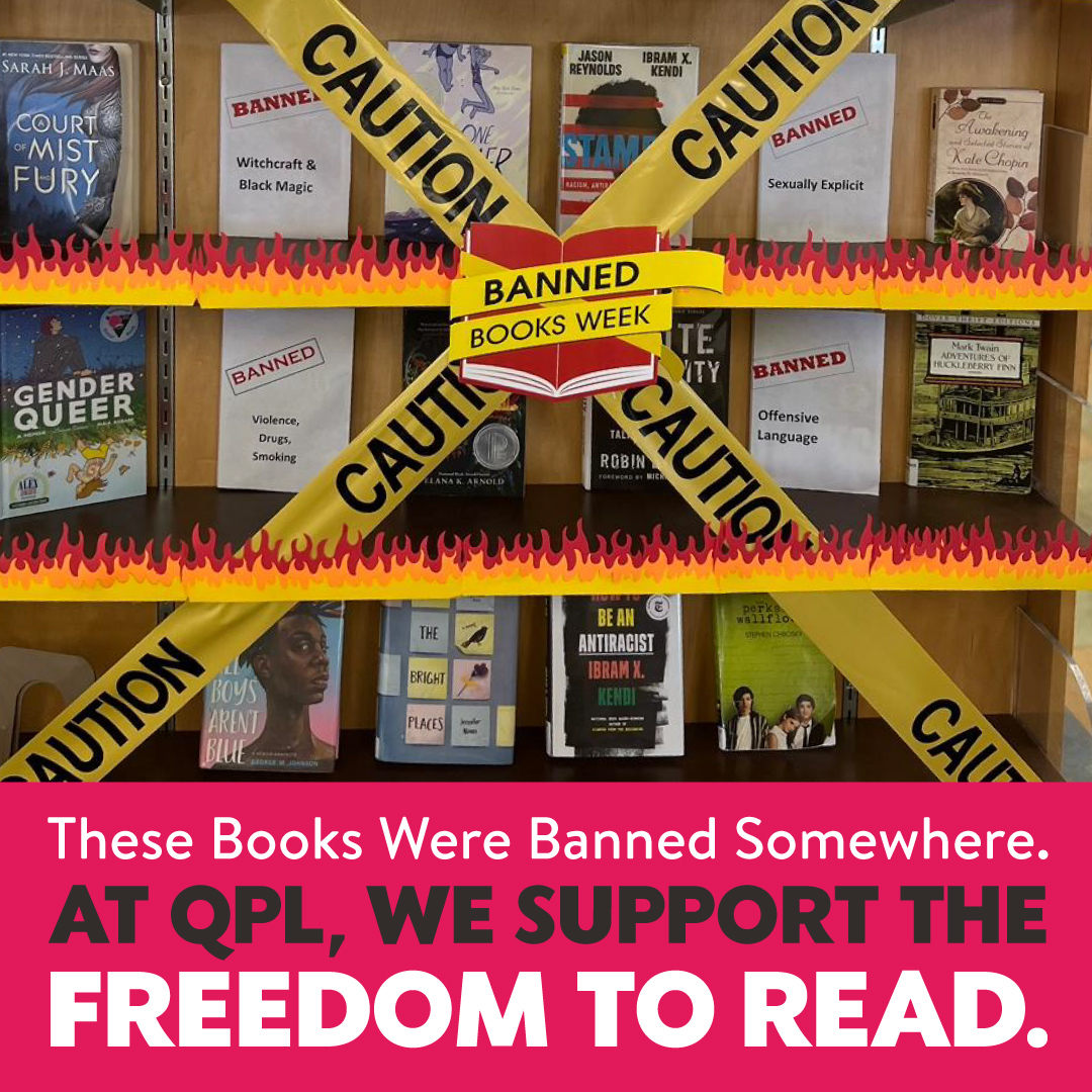 QPLNYC's tweet image. &quot;Twelfth Night.&quot;
&quot;The Bluest Eye.&quot;
Even &quot;The Complete Book of Cats.&quot; pen.org/why-ban-books-…
All these books have been banned somewhere in America. 📚 🚫
At QPL, we believe everyone deserves the #FreedomToRead.
Support QPL today.
queenslibrary.org/support/donate…
#BannedBooksWeek