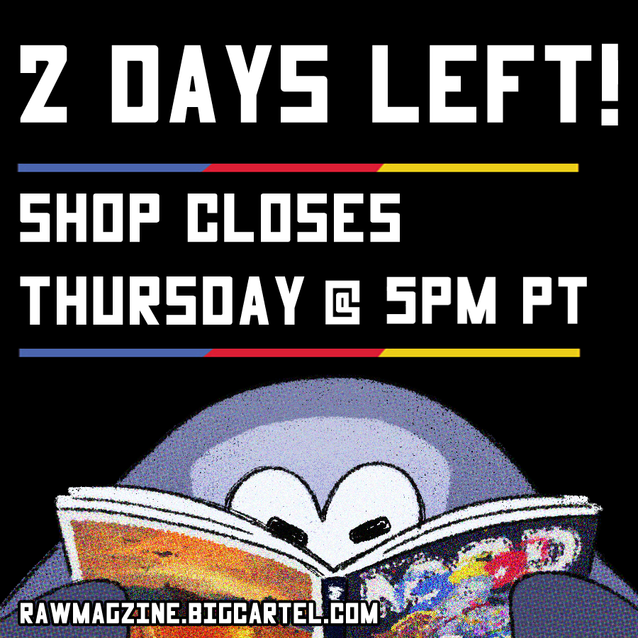 kate_visnaw's tweet photo. we're nearing the finish line.... pick up your copy of raw magazine today! 🌟
find the shop link in my bio!

[ #splatoon3 #splatfest #splatoonzine ] https://t.co/W7IMEX5fDz