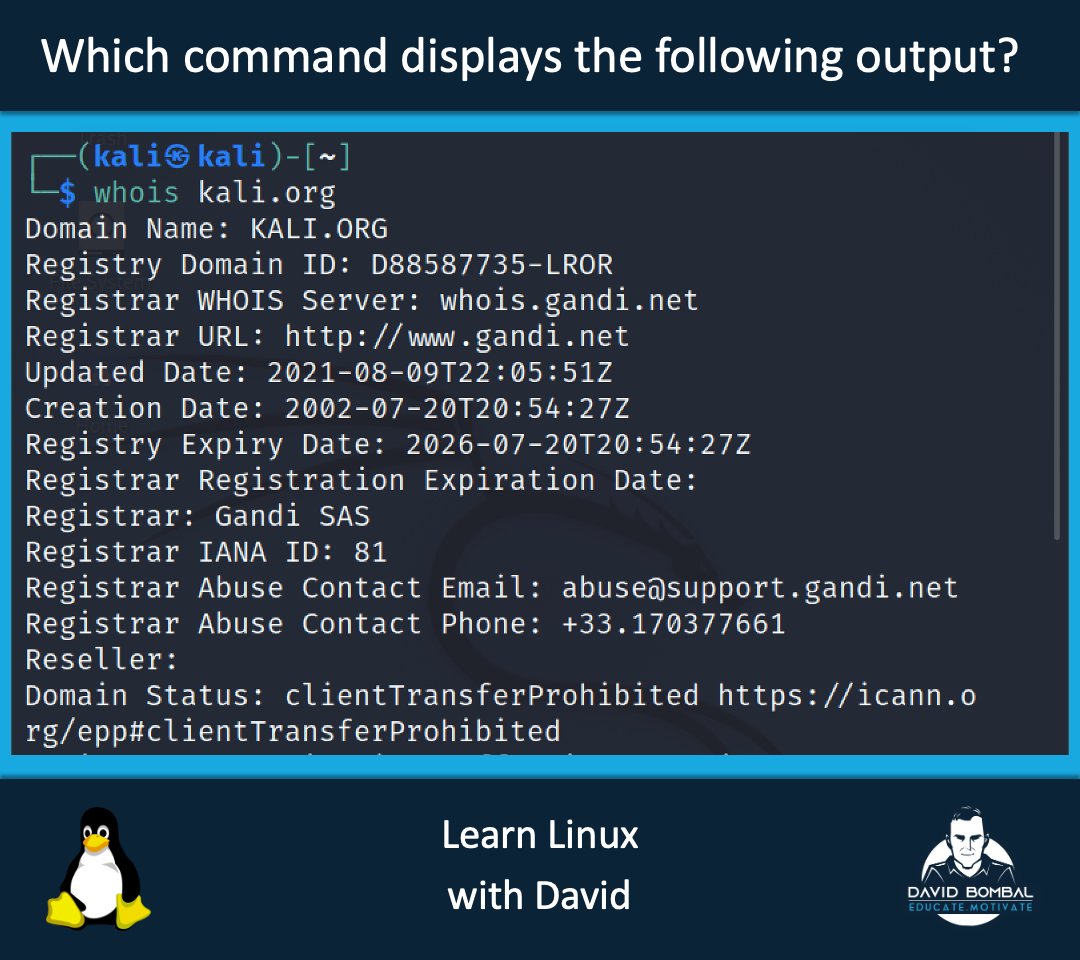davidbombal's tweet image. Learn Linux with David

#Linux #Ubuntu #KaliLinux