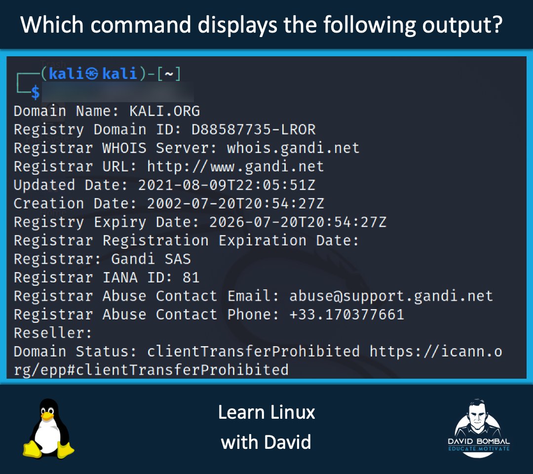 davidbombal's tweet image. Learn Linux with David

#Linux #Ubuntu #KaliLinux
