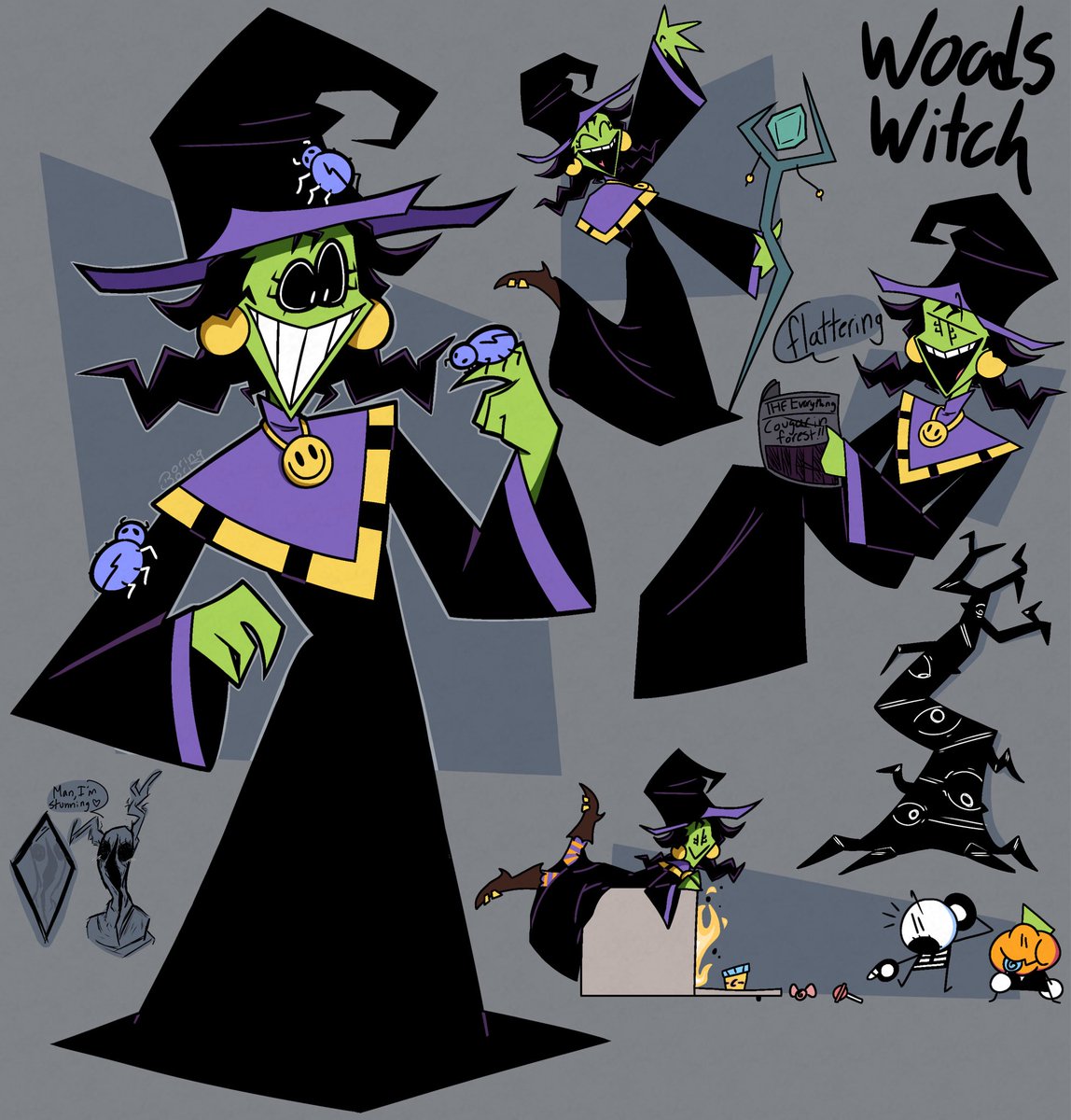 _BoringBori's tweet image. Im SO normal about her 
#spookymonth #spookymonth7
