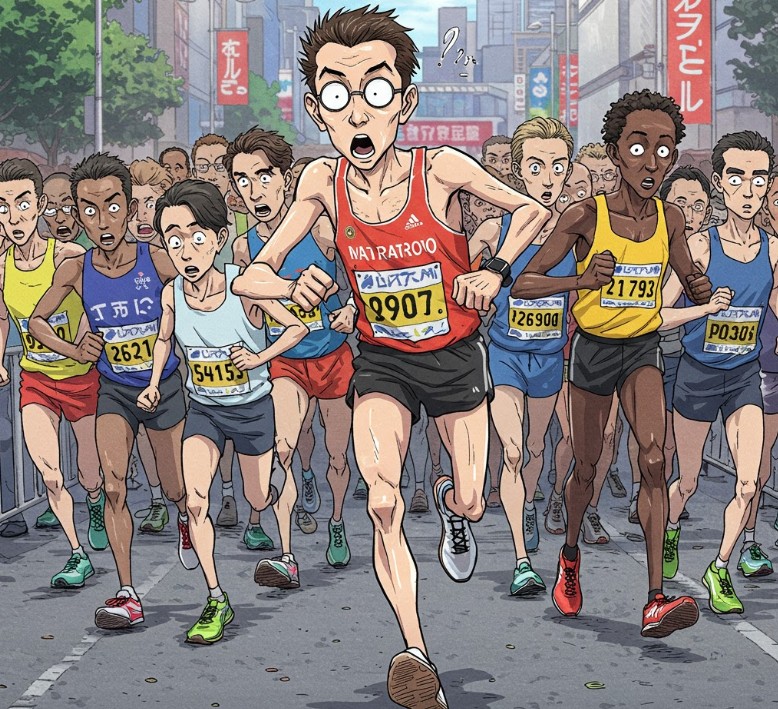 クレイジーマラソン道🏃04
￣V￣￣￣￣￣￣￣￣￣￣

<a href="/crazymarathon/">伊賀ちゃん@50代 京都を走る</a>

―――「己を知れ！」
第4️⃣回：サブ4️⃣への道
怠け者でも達成できた！
超初心者向け「継続」練習法
yojokun.net/crazymarathon0…

おはようございます🌞
#企業公式が朝の挨拶を言い合う
#マラソン #ランニング #ジョギング