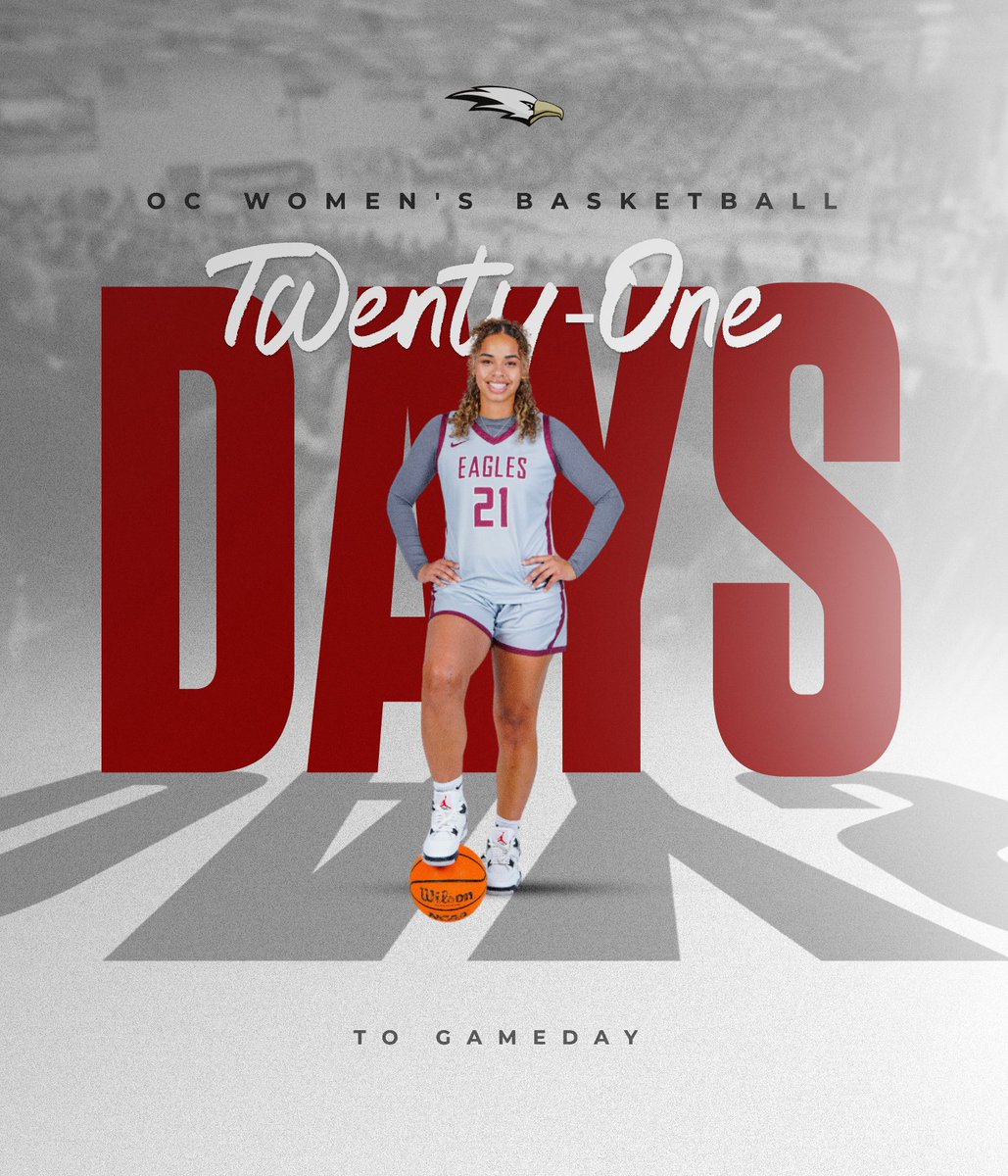 OC_WBB's tweet photo. 3 weeks until our first game!! 👀🦅 https://t.co/BKwjKziYe7