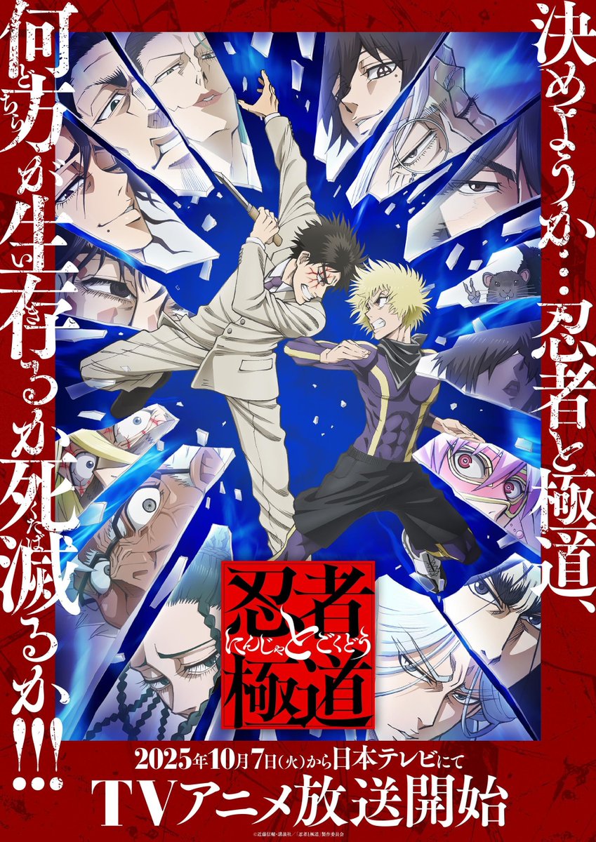 Another🔥watch! Was instantly hooked right away🗣️💯 High-key got another hidden gem right next to Tojima wants to be a Kamen Rider 

#NinjaVsGokudo