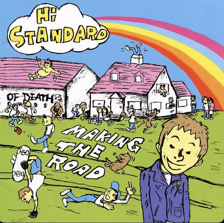 hangsode's tweet image. #本日の袖盤 
Hi-STANDARD
「MAKING THE ROAD」

僕のハイスタの入り口は、キテレツの「はじめてのチュウ」のカバーからという入り方やったけど、その後にこのアルバム聴いてぶっ飛んだ。
僕が聴いたときには解散してたけど、こんなバンドいたのかよってなったの覚えてる。

music.apple.com/jp/album/makin…