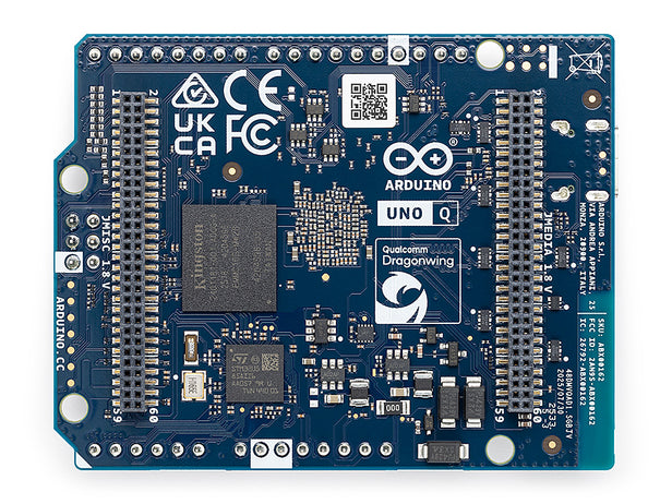 as_informatico's tweet image. La nueva Arduino Uno-Q: 
100% compatible Arduino Uno
16Gb eMMC, 2Gb de RAM DDR4
MPU Quad-core Arm Cortex A53 de 2.0 GHz con aceleradora gráfica Adreno GPU 3D
S.O. Debian Linux preinstalado 
WiFi 2.4/5Ghz +Bluetooth 5.1
Y tropecientas cosas más... Por 48€ 
store-usa.arduino.cc/products/uno-q