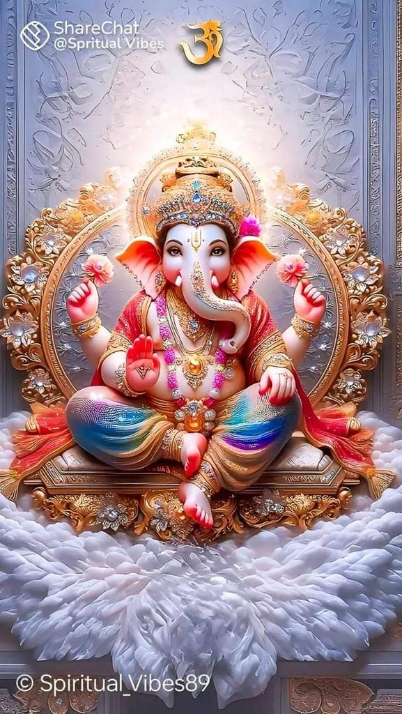 ऊं गणेशाय नमः 🌿🌺🚩
जय श्री गणेश 🪔🌸🙏

सुप्रभात नमन🌹🙏 
आप सबका दिन मंगलमय हो ❤️🚩