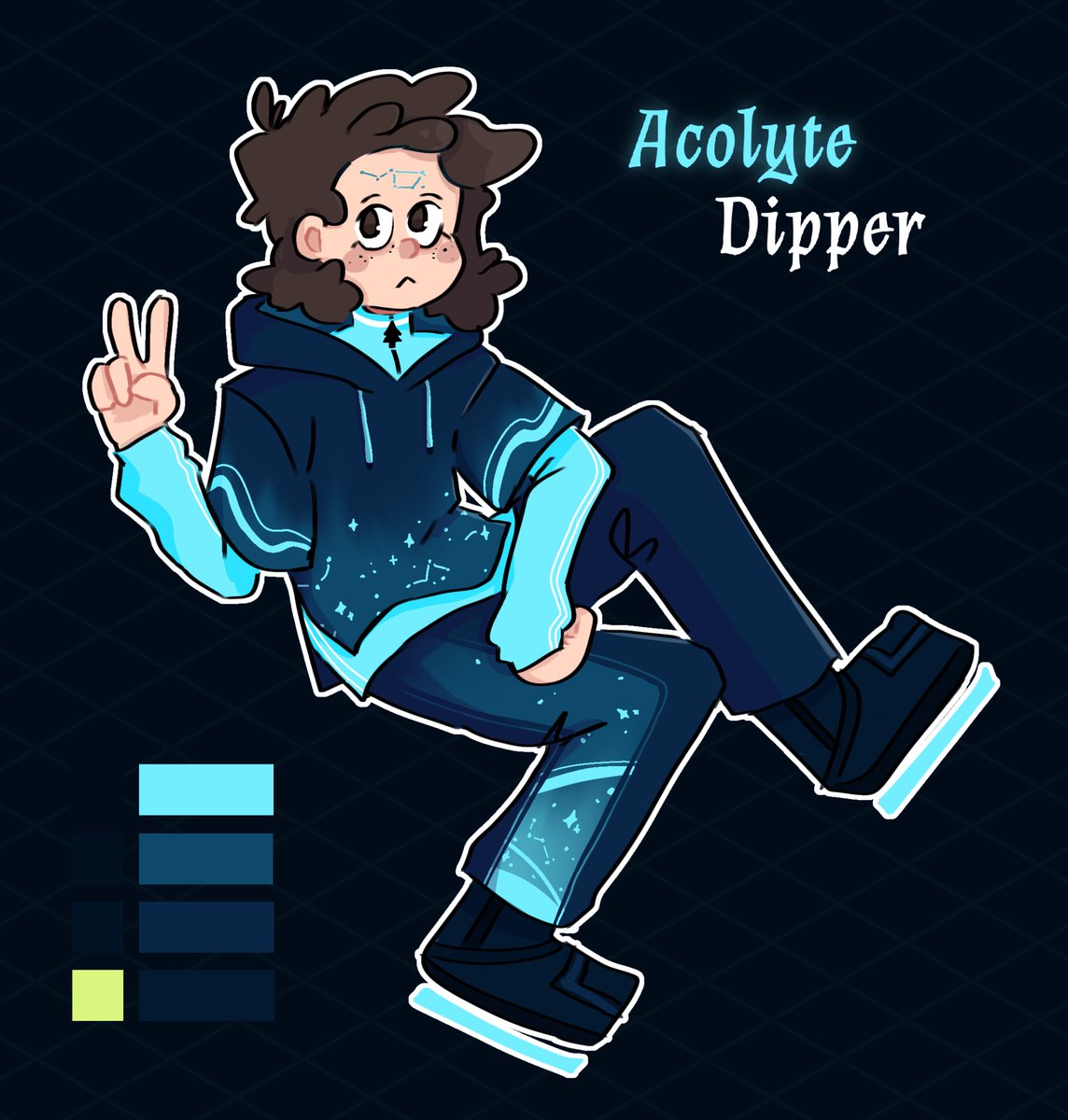 #acolytedipper #gravityfallsau  i missed drawing him