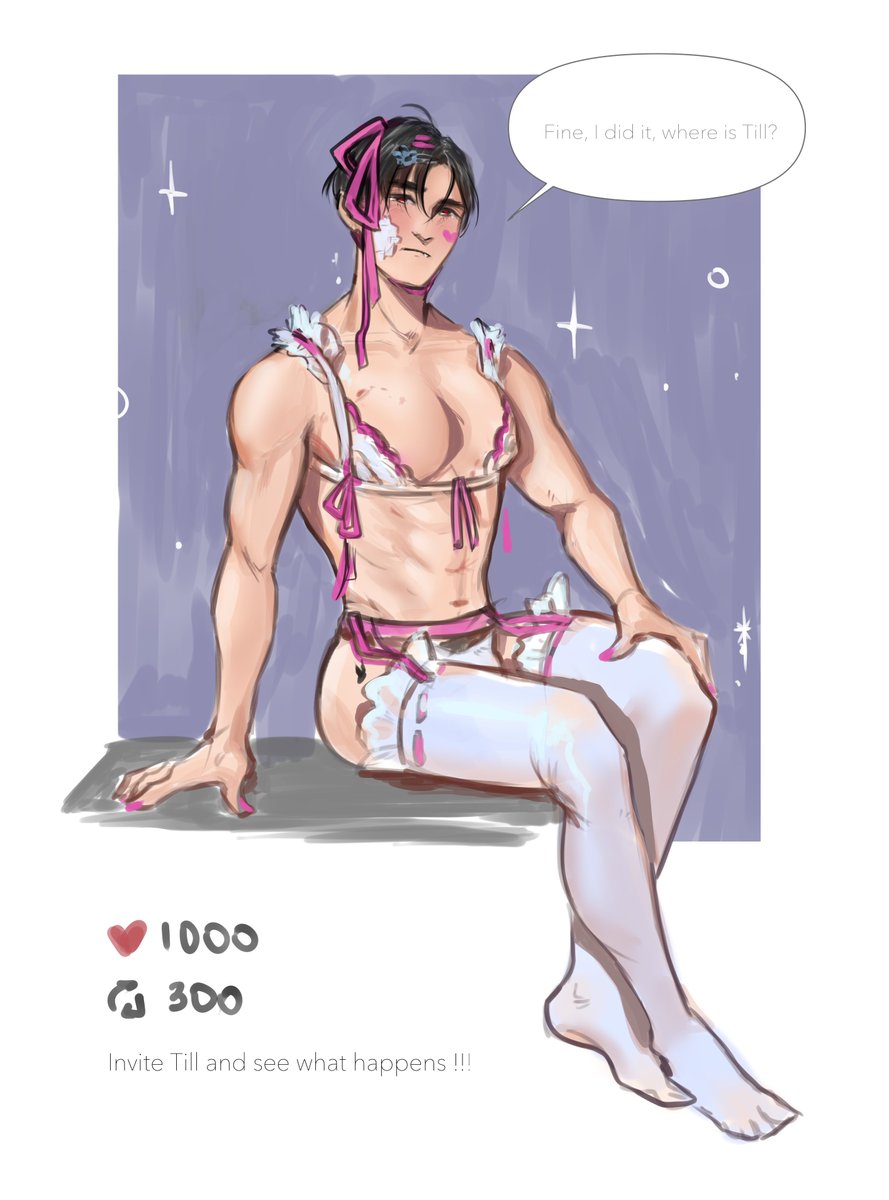 ByMerime's tweet photo. Let's undress him! (Part 4) 
I sort of forgot about shirt-only stage, well... https://t.co/heG9oRpHlH