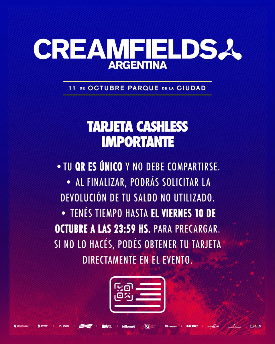 Creamfields Argentina tweet media