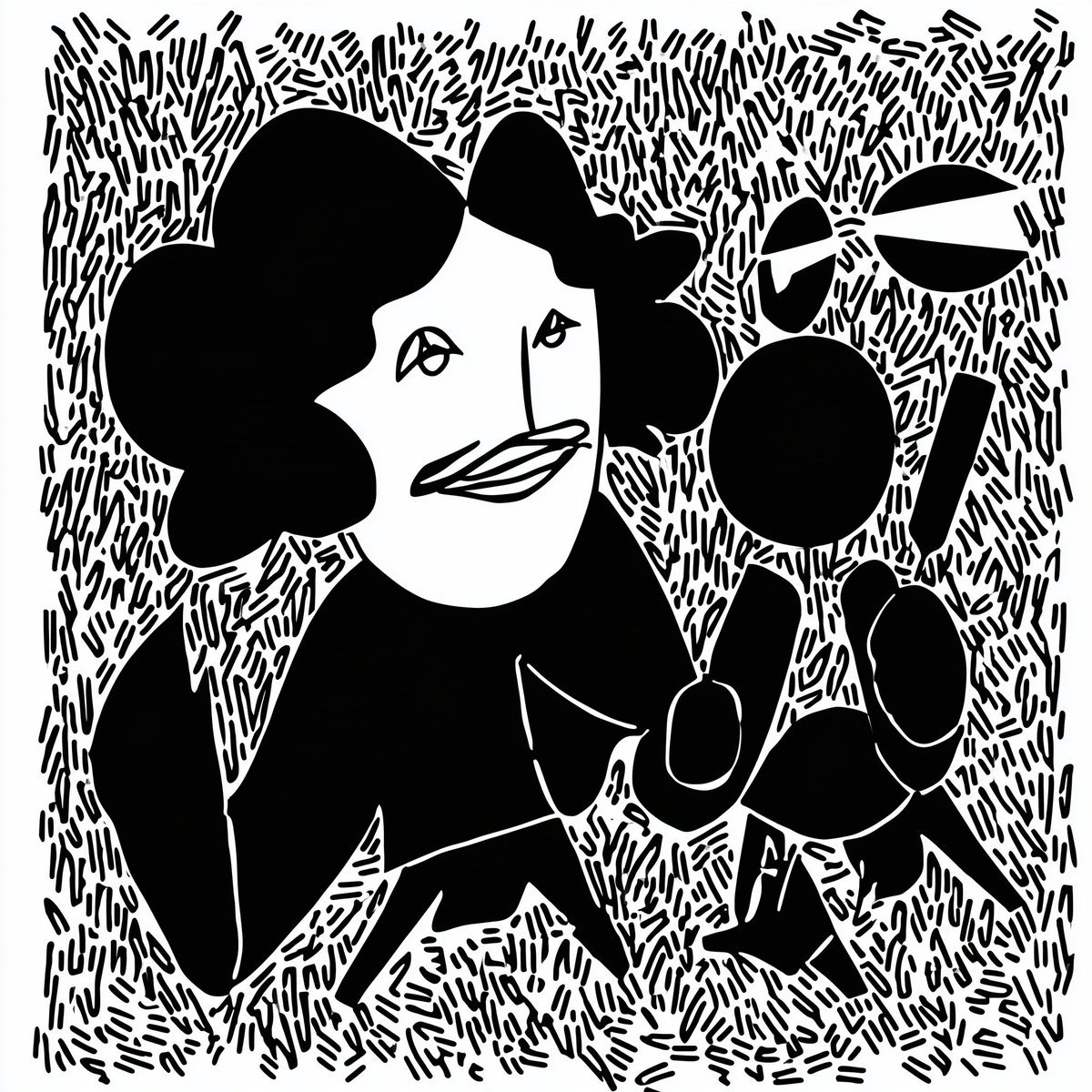 few more #aiportraits of artists I admire!
<a href="/777humdrum777/">humdrum</a> <a href="/ChiaraPassa1/">Chiara Passa</a> <a href="/burkabayramart/">Burka Bayram</a> <a href="/PedroJuanna/">Juanna Pedro</a> sent a copy in your wallets... hope you like them!

link to collection 👇