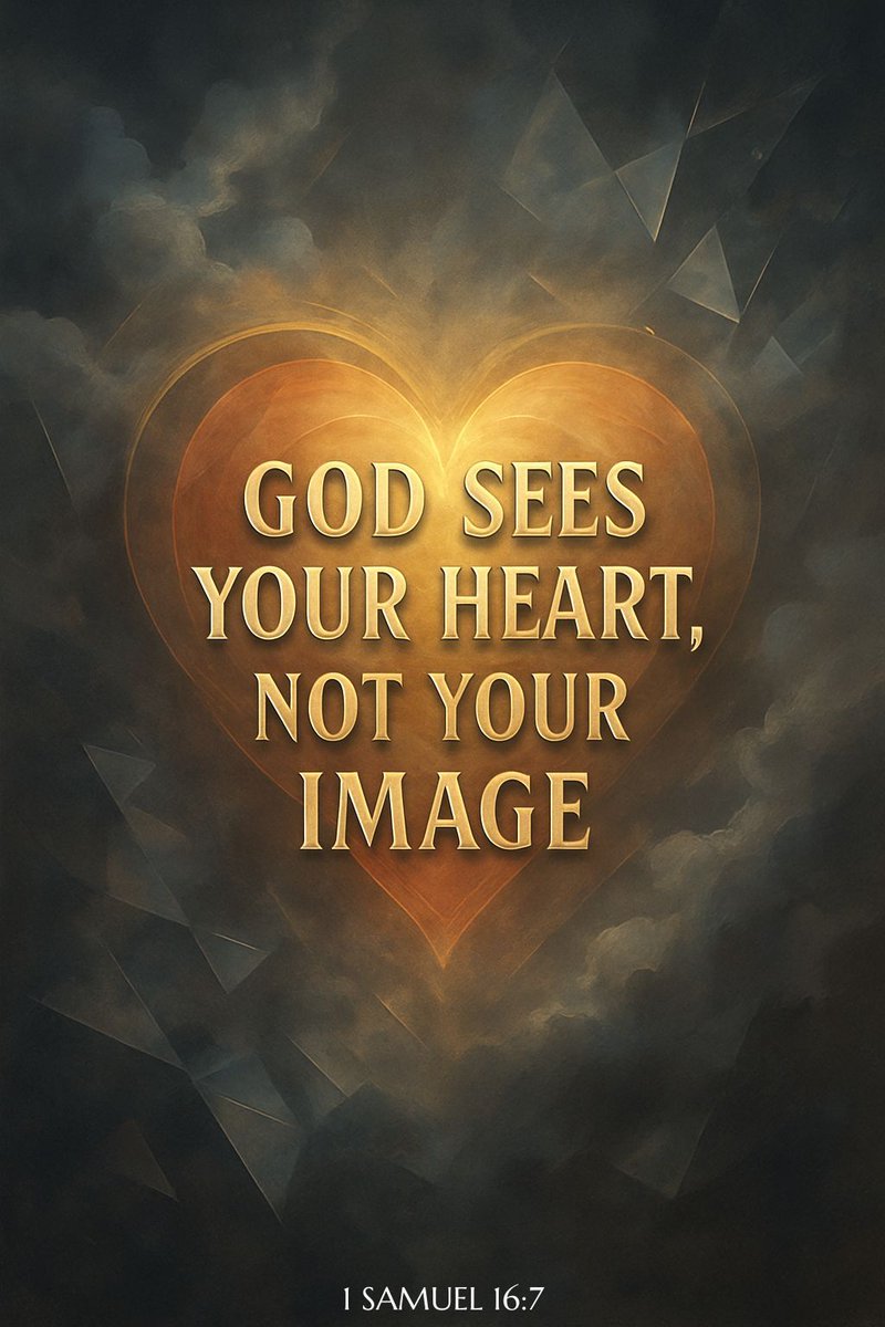 TheBibleReels's tweet image. 1 Samuel 16:7 &quot;The Lord does not look at the things people look at. People look at the outward appearance, but the Lord looks at the heart.&quot; Amen! 🙏