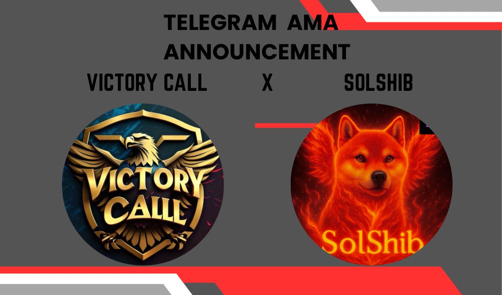 VICTORCHINAN's tweet photo. AMA ANNOUNCEMENT — SolShib Token x Victory Call 🚨

Victory Call Fam, it’s time for another exciting session! 🎉

📅 Date: Friday, October 10
⏰ Time: 5 PM UTC
📍 Venue: https://t.co/BrGiXointy
🎙 Host: Victor
🎤 Guest:Team

🔥
⸻

#VictoryCall #SolShib #CryptoAMA #Solana https://t.co/co6jLxNGlD