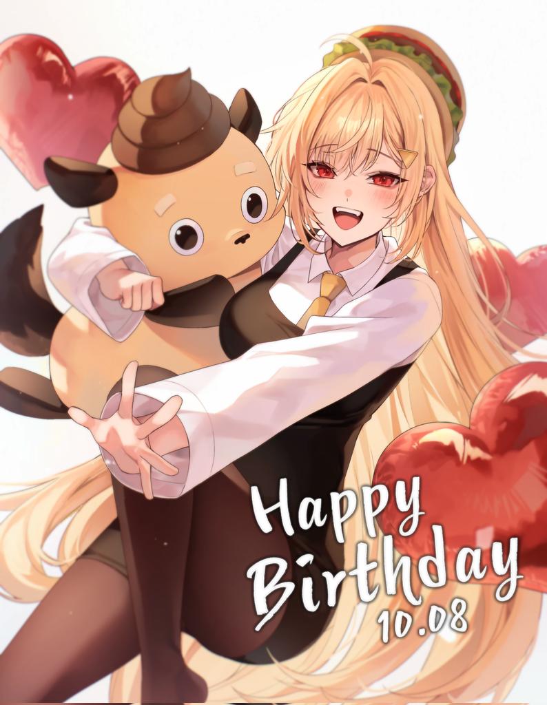 comicartist69's tweet image. 부가땅 생일 축하해요🥳🥳

#가을의_햇살을_가득담은_징버거에게
#HAPPY_JINGBURGER_DAY