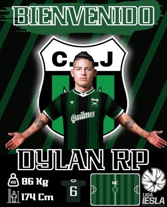 Club Atlético Jorge ⭐⭐ (@cajorge_) on Twitter photo ALÓ? PARAGUAY? ME INFORMAN QUE HAY MC? 🇵🇾🤩
DE LA ESCUELA DE <a href="/mufonygang/">mufony gang</a>, LLEGA DE <a href="/Redhotfcsm/">Red hot</a> POR 2 TEMPORADAS PARA ASCENDER EN <a href="/LigaIESLA/">Liga Internacional Española Latina ⚽🎮</a>.
BIENVENIDO, DYLAN! ⚽️
SE SIGUE REFORZANDO EL EQUIPO, CON LA MIRA EN CAMPEONAR.
#VAMOSMONOS💚🖤💚 ALÓ? PARAGUAY? ME INFORMAN QUE HAY MC? 🇵🇾🤩
DE LA ESCUELA DE <a href="/mufonygang/">mufony gang</a>, LLEGA DE <a href="/Redhotfcsm/">Red hot</a> POR 2 TEMPORADAS PARA ASCENDER EN <a href="/LigaIESLA/">Liga Internacional Española Latina ⚽🎮</a>.
BIENVENIDO, DYLAN! ⚽️
SE SIGUE REFORZANDO EL EQUIPO, CON LA MIRA EN CAMPEONAR.
#VAMOSMONOS💚🖤💚