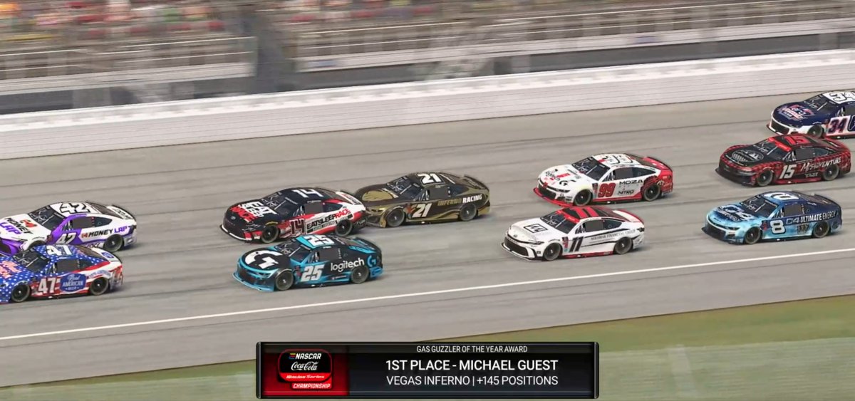 P16 in points to end the season topped off with another gas guzzler award.

After doing this for nearly a decade, this season was truly a new experience having the honor to represent <a href="/VegasInferno/">Vegas Inferno™</a>. The effort, care, and interest by everyone involved made this season special and I