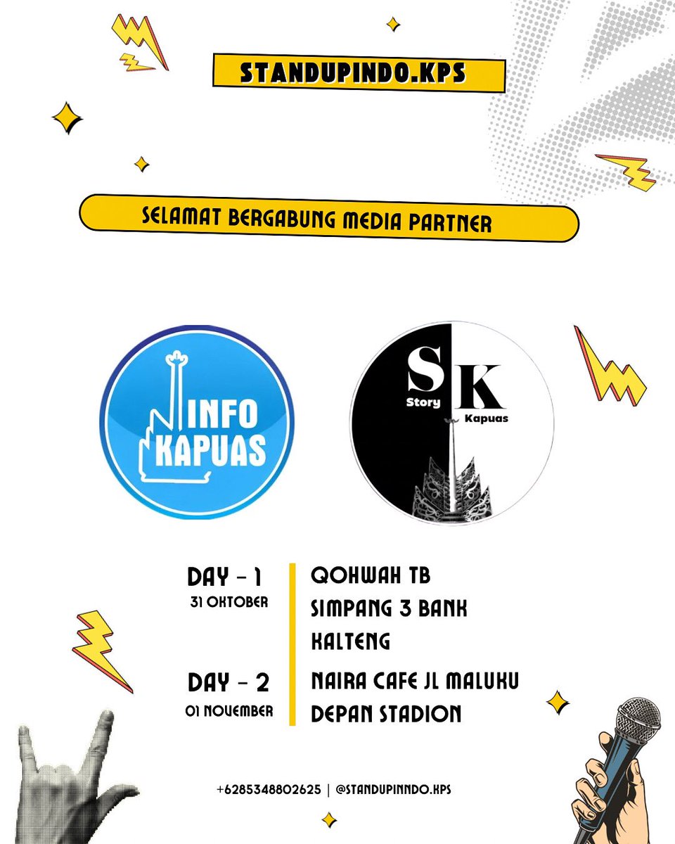 Hai hai we are come back 

Open mic nite coming soon setelah hilang di telan SISKAEEE. Eehh