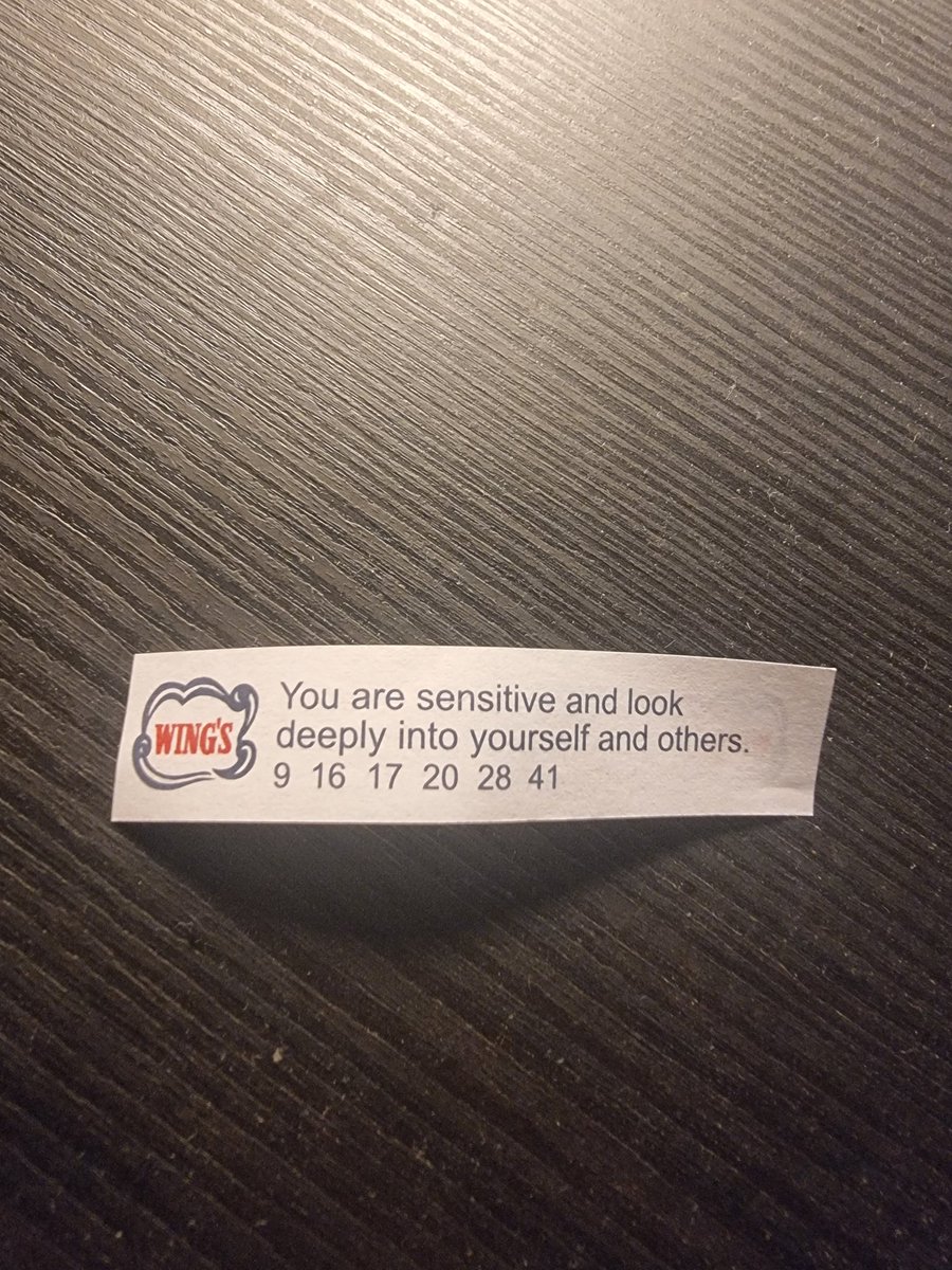 Fortune cookie lies?