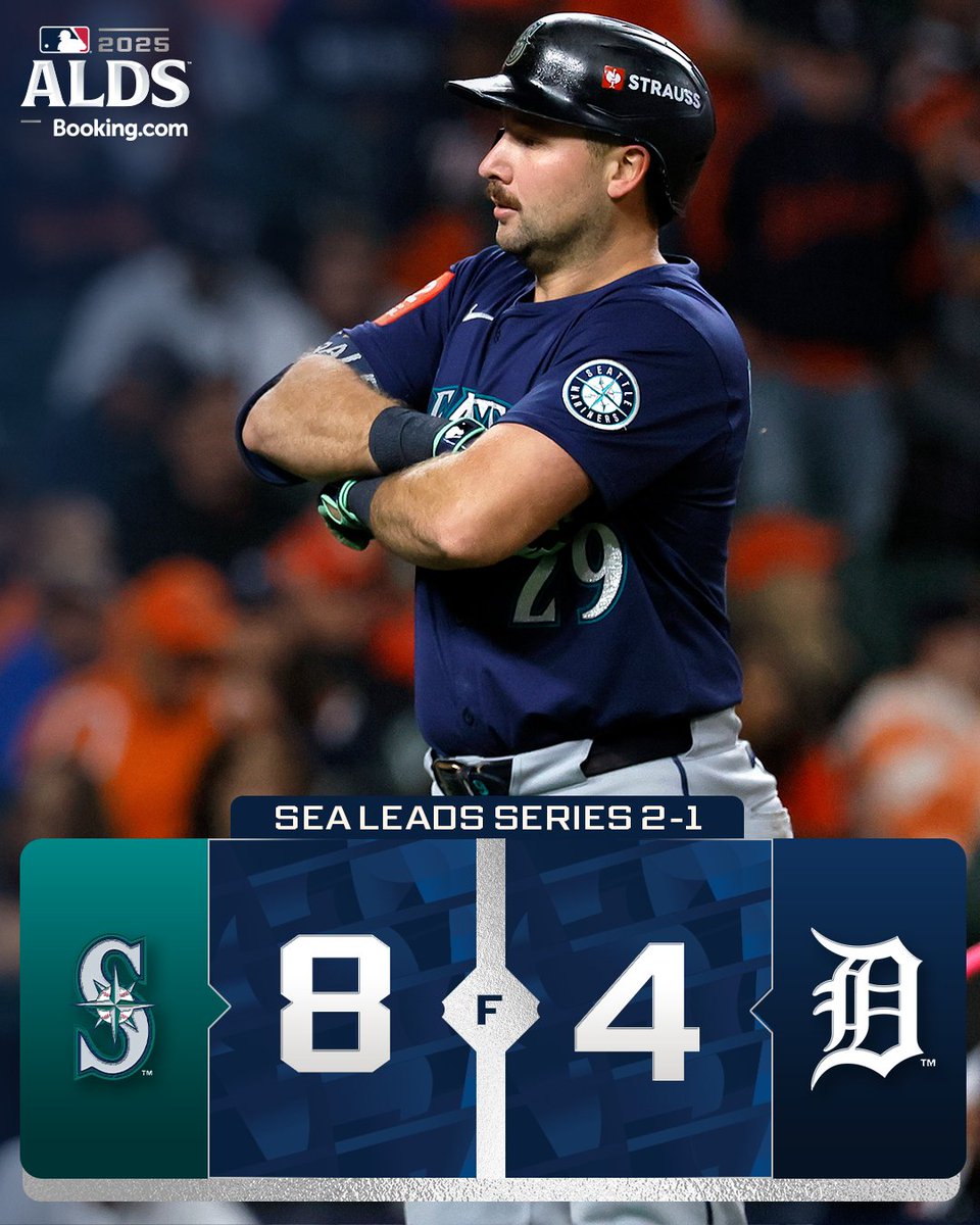 THE @MARINERS ARE ONE WIN AWAY FROM THE #ALCS! 