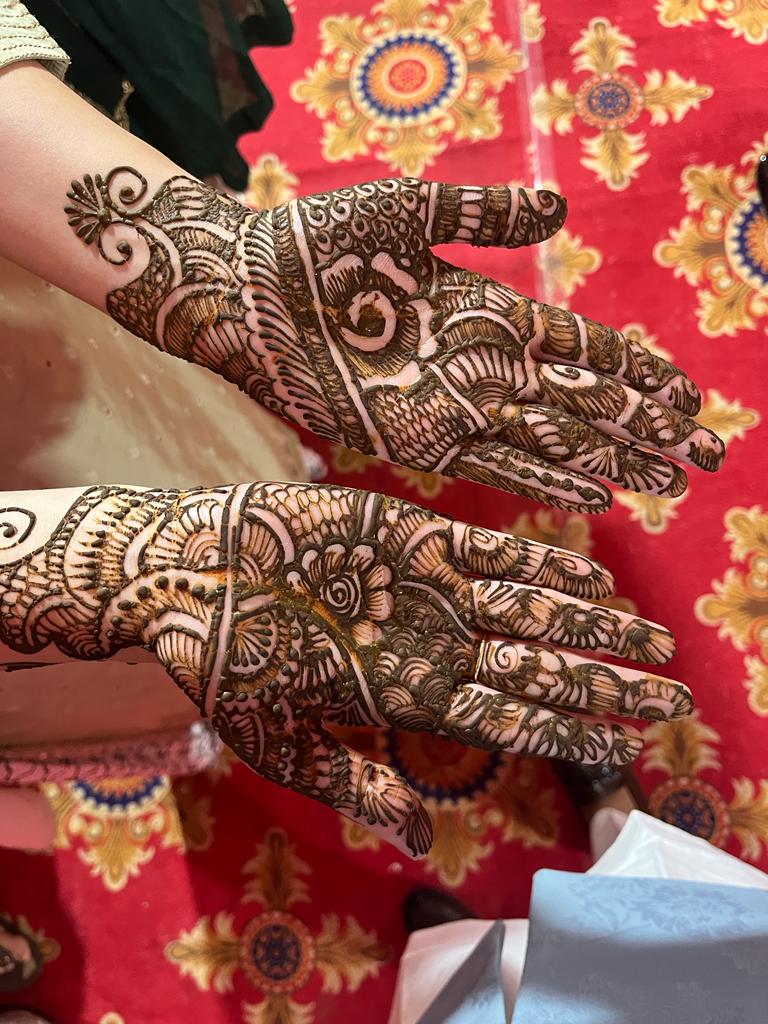 メヘンディ・アート メヘンディ・アートその827 | メヘンディアートのお部屋☆