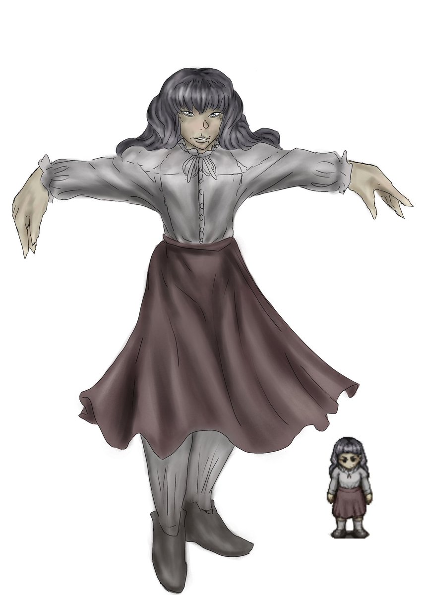 judas_Casarol's tweet image. inktober day 8 fear and hunger #fearandhunger2 #fearandhunger #inktober #art