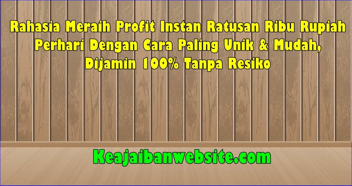 RMuharis's tweet photo. Raih hasil dari dari dunia online cek infonya di https://t.co/WtohRdlaVn https://t.co/jCvNSumDWP