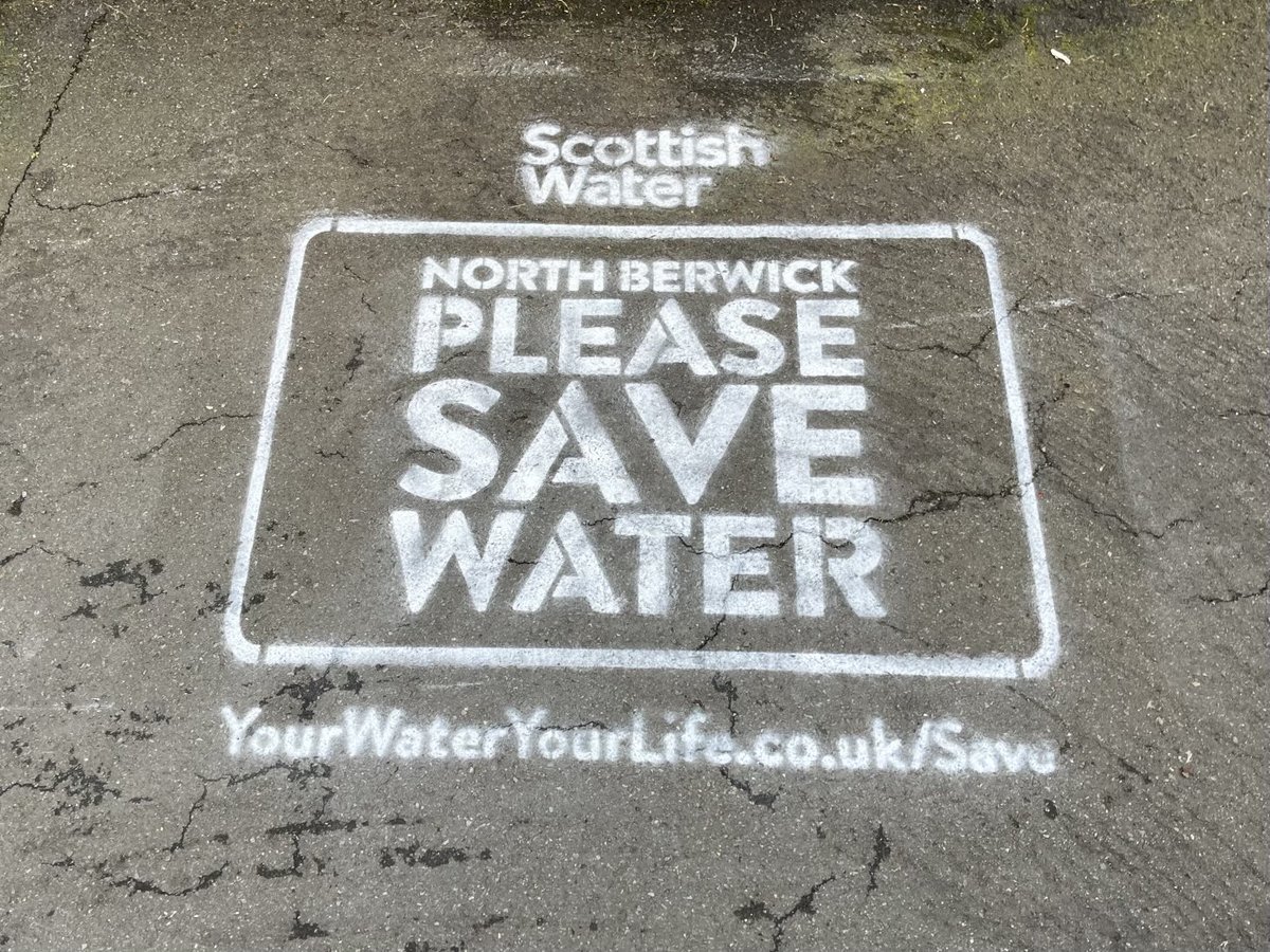 I’m already doing my bit by limiting my intake of liquid to beer, G and T and wine #ScottishWater