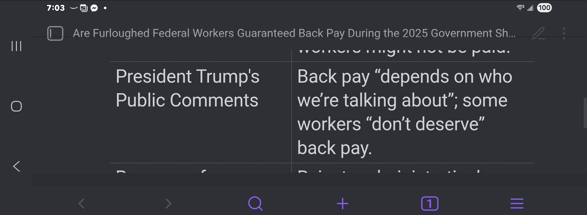 RobertCFried's tweet image. 《2/3》
#GovernmentShutdown #TrumpAdministration #BackPay #FederalWorkers #Furlough #GovernmentEmployees #TrumpOMB #2019Law #LegalInterpretation #PoliticalPressure #Democrats #Unions #LegalChallenge #CongressionalAction #FederalPay #Shutdown2025 #RetroactivePay #GovernmentWorkers